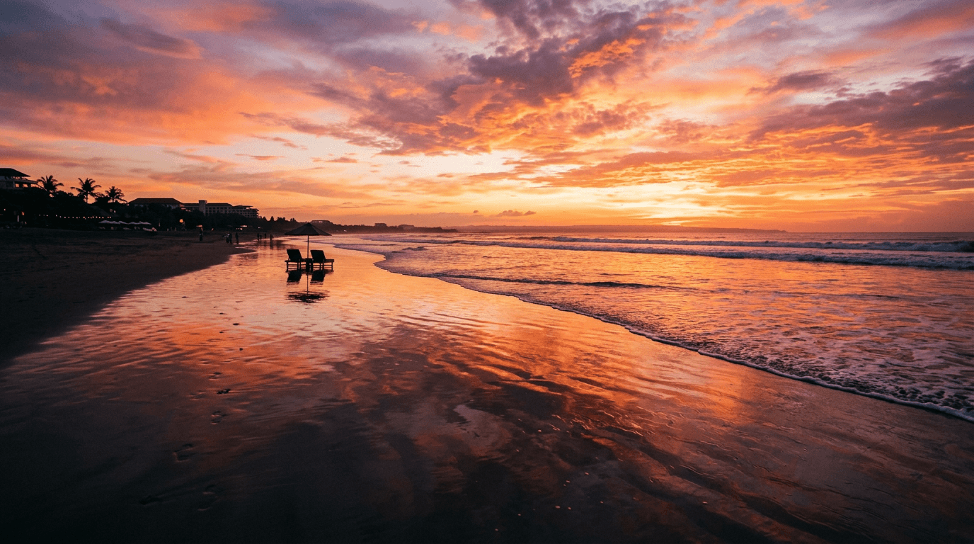 Bali beach