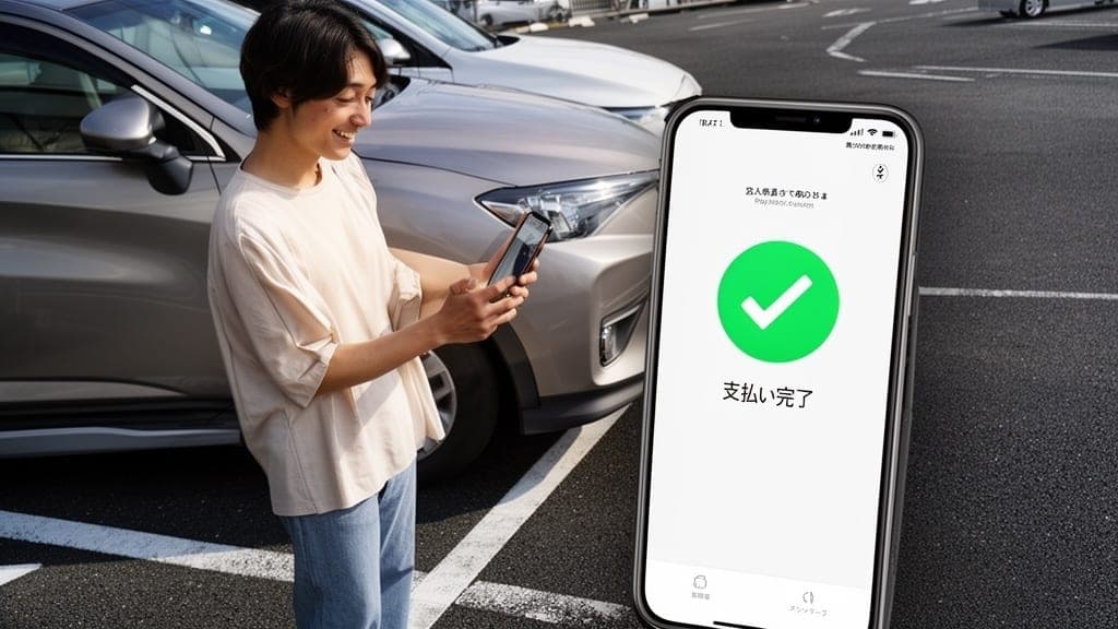 ParQ｜完全キャッシュレス駐車場精算システム